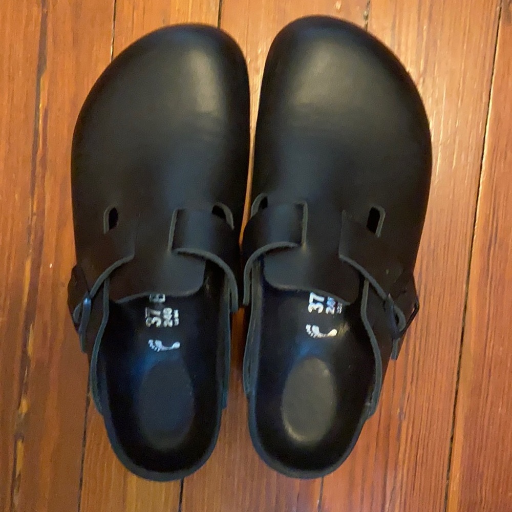 Birkenstock Exquisite Boston black leather 37 N
